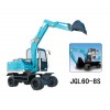 JG608S小型轮胎式挖掘机/ 60轮式小型挖掘机