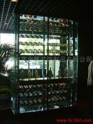 供应京艺酒柜、上海发光酒柜，镀钛栏杆，镀钛扶手