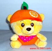 供应精品批发宠物用品橙子熊宠物玩具厂家自产自销可订做