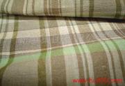 厂家生产亚麻布 坯布，染色，色织，