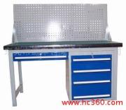 供应铝合金工桌台，重型工桌台，4抽屉工桌台